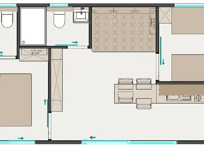 Semesterpark Camp Vransko - Mobile Homes 4*