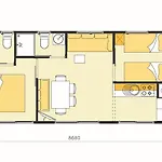 Camp Vransko - Mobile Homes ホリデーパーク 4*