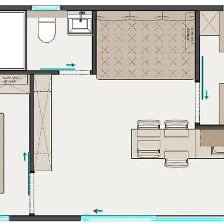 منتزه العطل Camp Vransko - Mobile Homes 4*